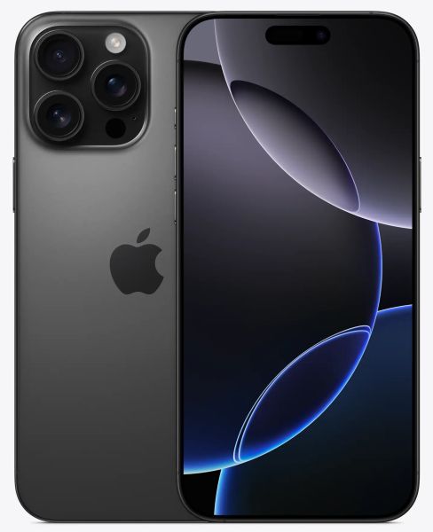 Смартфон Apple iPhone 16 Pro Max 512GB Titanium Black (Титановый Черный) eSim
