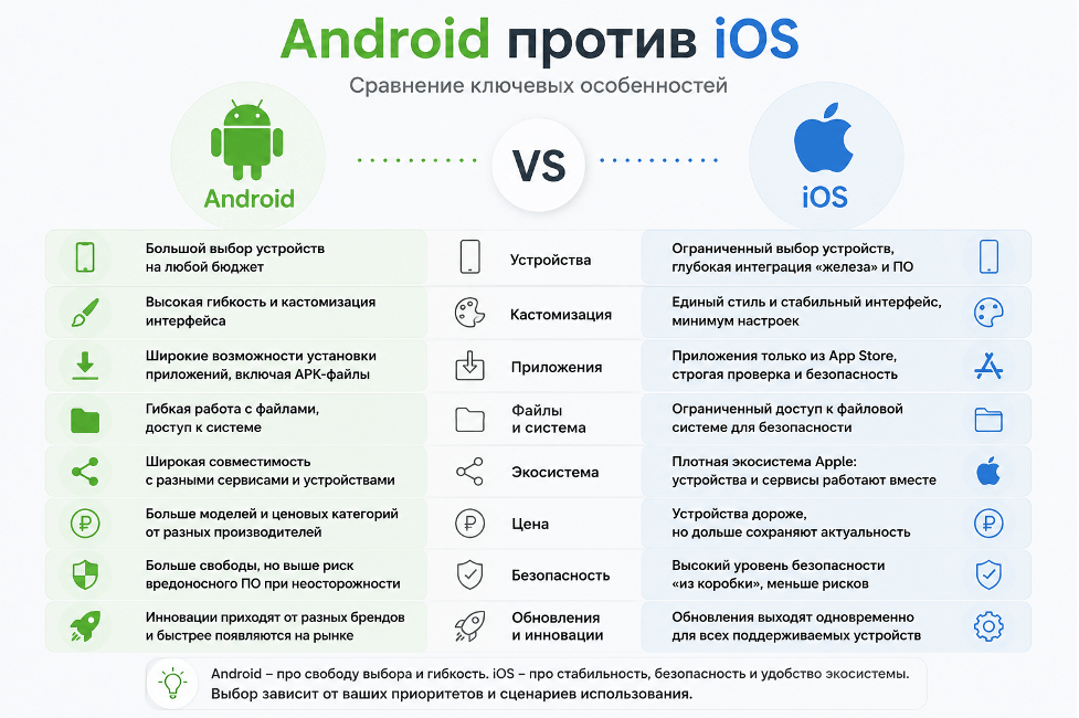 Samsung Galaxy S26 или iPhone 17: что выбрать