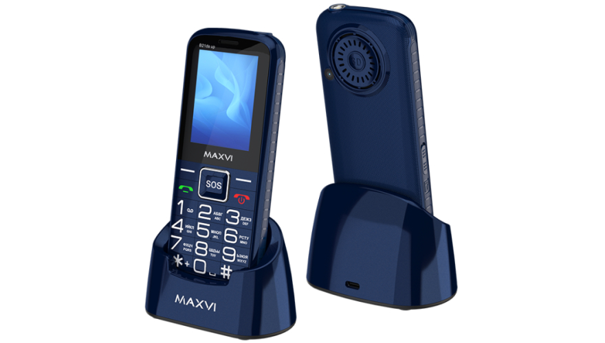 Мобильный телефон MAXVI B21ds up Blue (Синий)