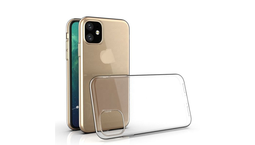 Чехол-накладка силикон DF для iPhone 11 Pro Max Прозрачная