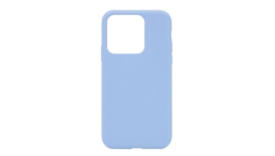Чехол-накладка силикон Silicone Case для iPhone 15 Небесно-Синий