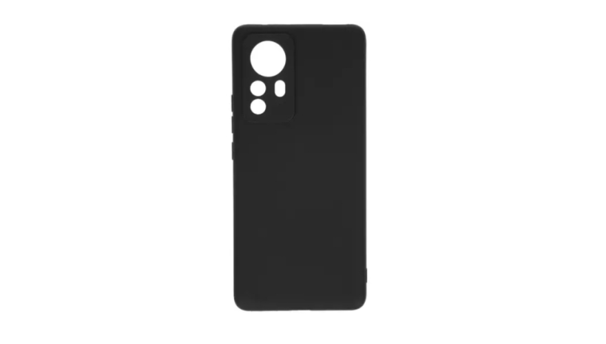 Чехол-накладка силикон DF для Xiaomi 12 Pro Black