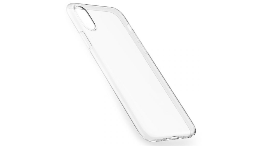 Чехол-накладка силикон для iPhone XS Max прозрачная