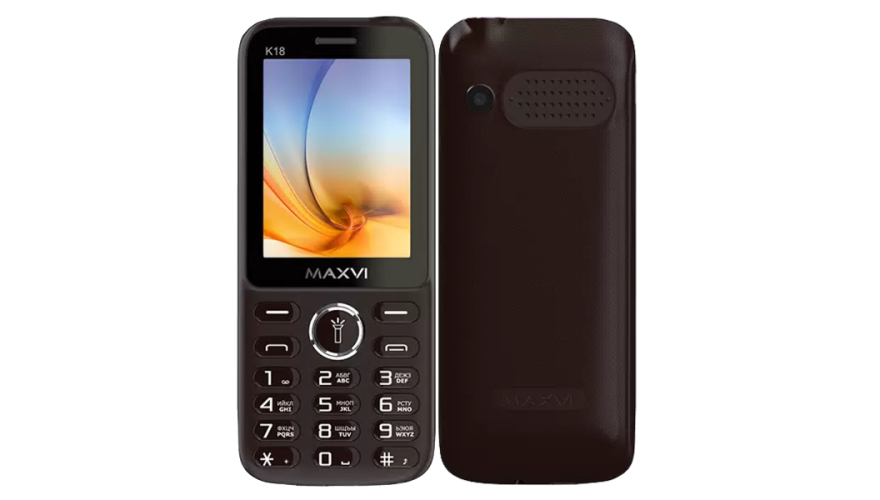 Мобильный телефон MAXVI K18 Brown (Коричневый)