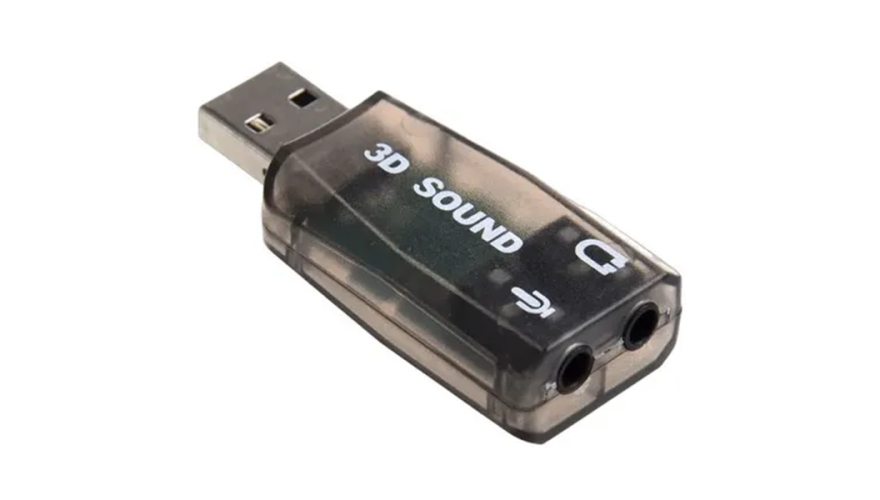Внешняя звуковая карта Sound Audiocontroller Black (Черный)