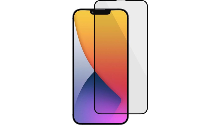 Защитное стекло LuxCase для смартфона iPhone 12 mini 3D Black