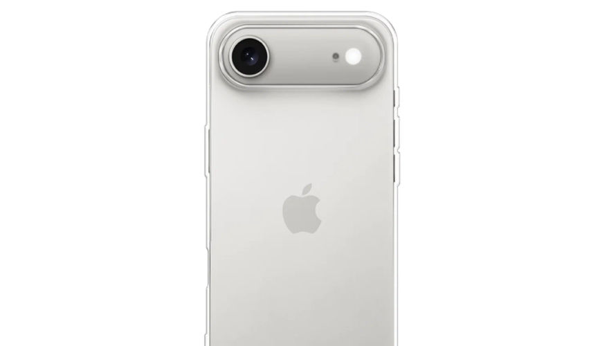 Чехол-накладка силикон для iPhone Air Прозрачная