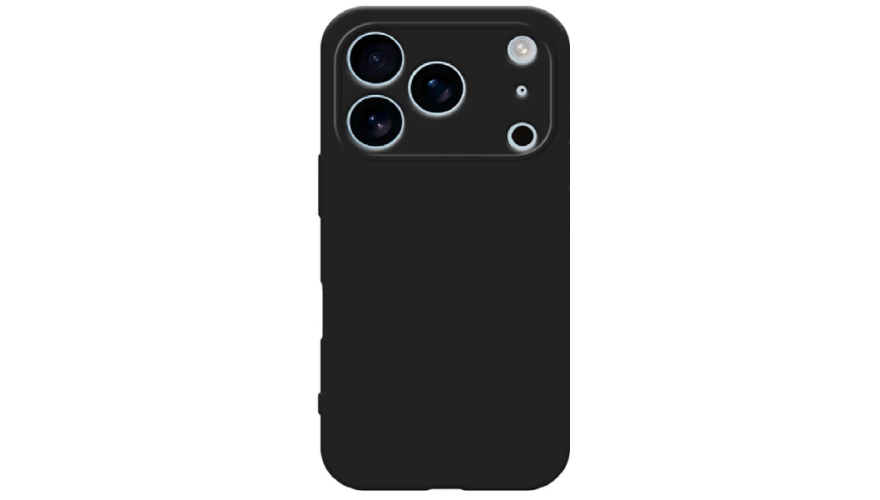 Чехол-накладка силикон для iPhone 17 Pro Черный