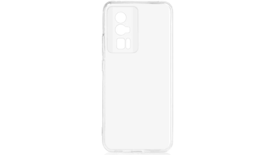Чехол-накладка силикон для Poco F5 Pro Прозрачный