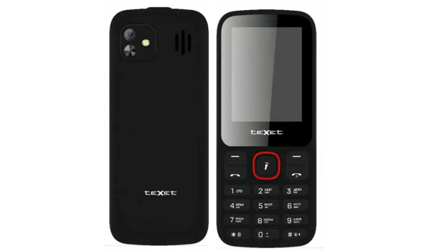 Мобильный телефон Texet TM-310 Dual Sim Black (Черный)