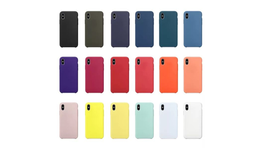Чехол-накладка силикон Silicone Case для iPhone Xr Blue Sand