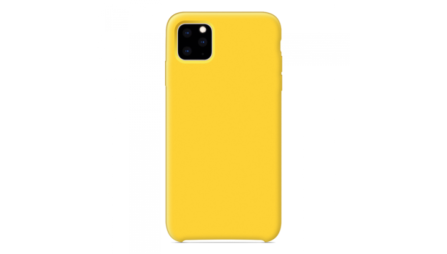 Чехол-накладка силикон Silicone Case для iPhone 12 mini Желтый