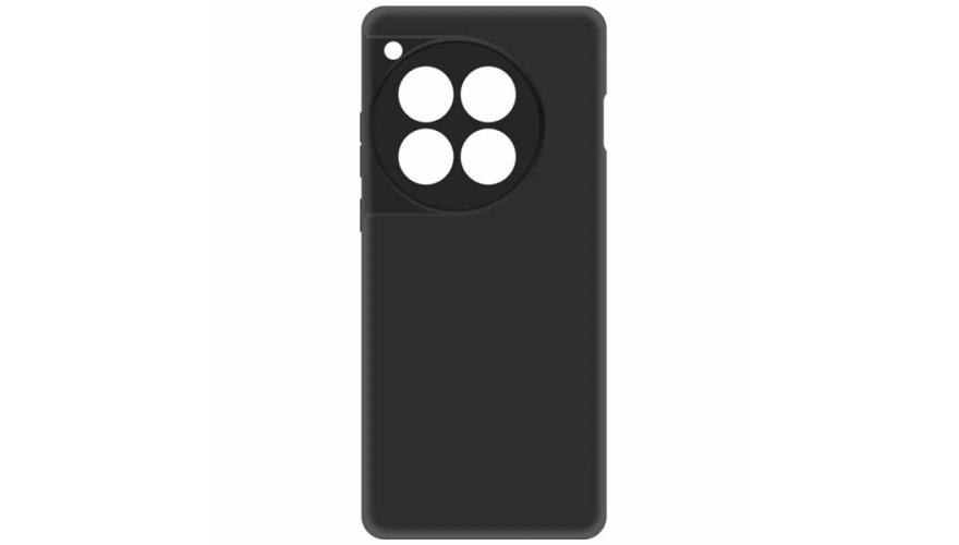 Чехол-накладка силикон для OnePlus 12 Черный