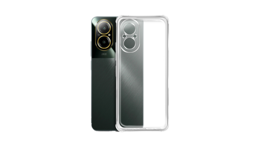 Чехол-накладка силикон для Realme C67 Прозрачный