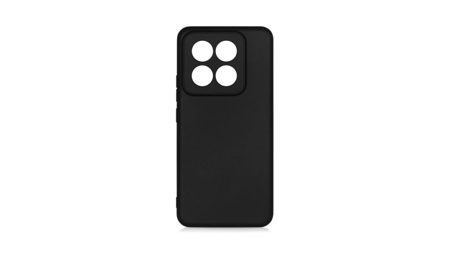 Чехол-накладка силикон для Xiaomi 14 Pro Черный