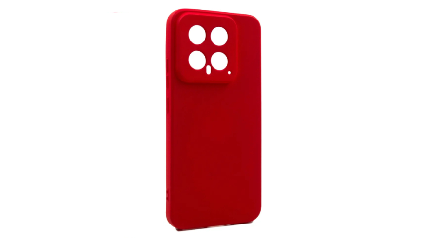 Чехол-накладка силикон Silicone Case для Xiaomi 14 Красный