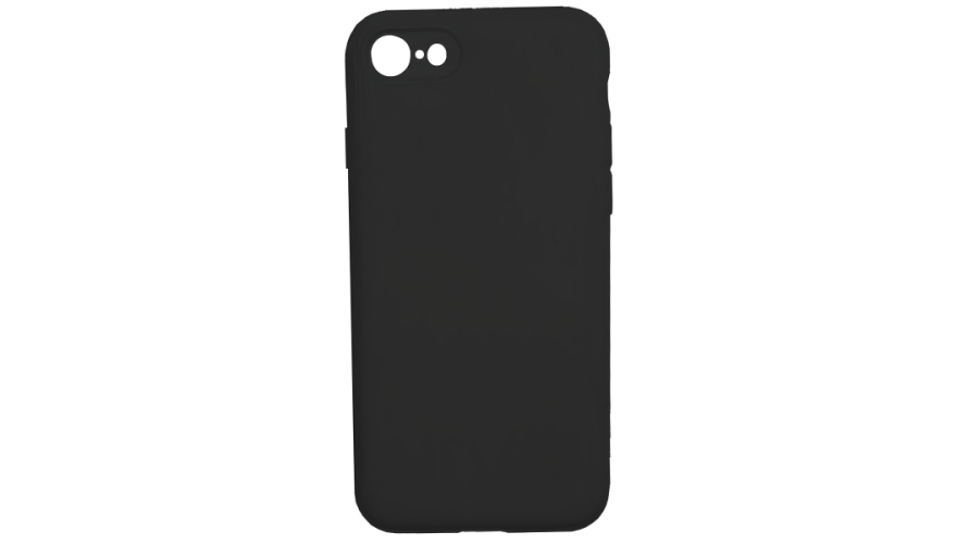 Чехол-накладка силикон Borasco для iPhone 16e/17e Black (Черный)