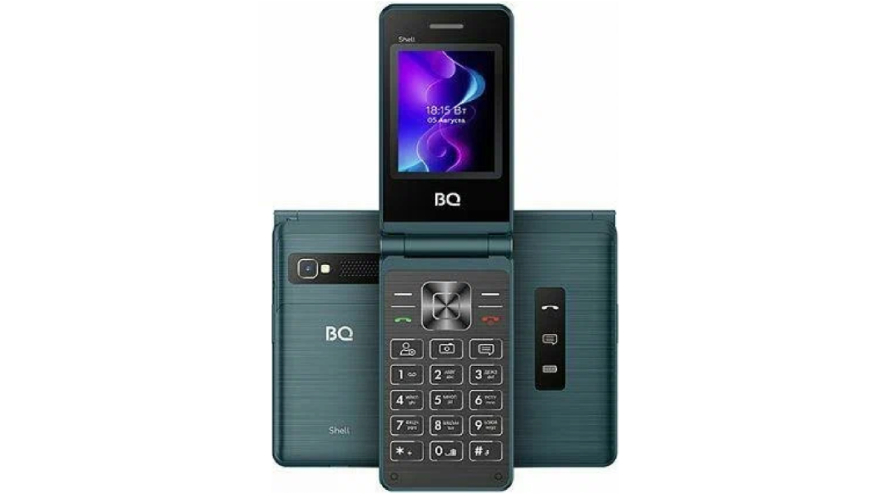 Мобильный телефон BQ 2411 Shell Dual Sim Blue (Синий)