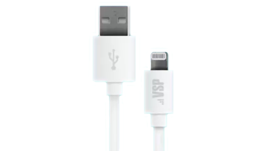 Кабель Borasco USB - Lightning 1м White (арт.20543)