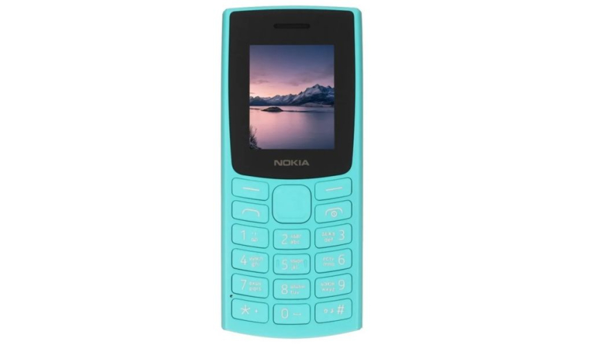 Мобильный телефон Nokia HMD 105 (2024) TA-1557DS Cyan (Синий)