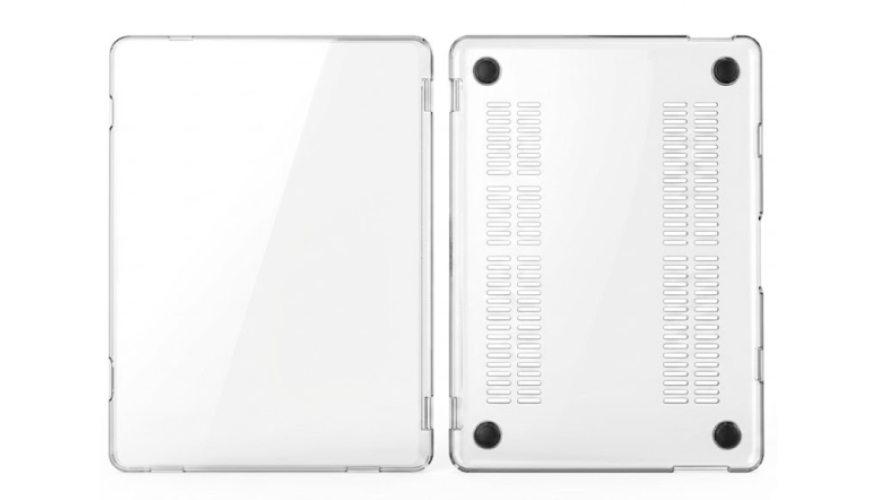 Чехол Tough shell для MacBook Neo A18 Pro Прозрачный