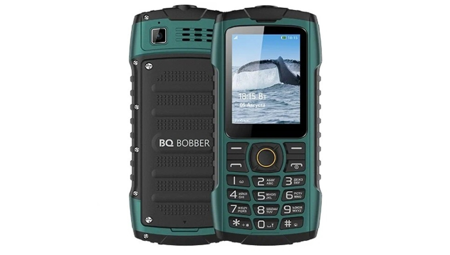 Мобильный телефон BQ 2439 Bobber Dual Sim Green (Зеленый)