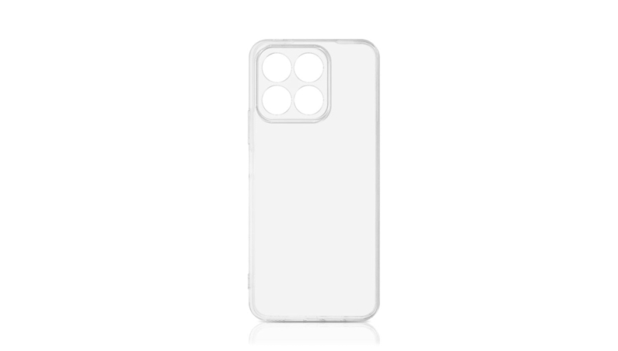 Чехол-накладка силикон для Honor X8a Прозрачная