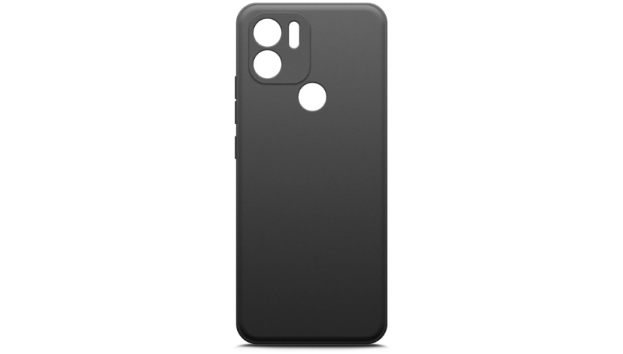 Чехол-накладка силикон DF для Xiaomi Redmi A1+/A2+ Черный