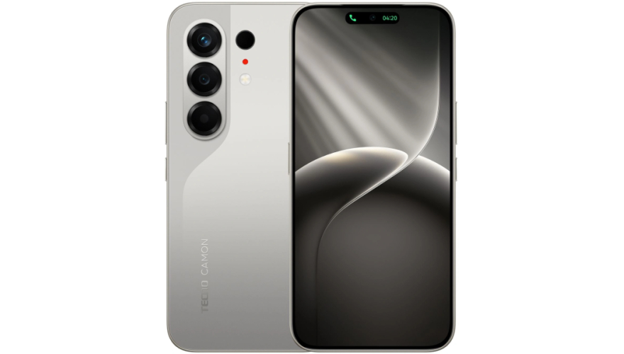 Смартфон Tecno Camon 50 8/128GB Nebula Titanium (Серебристый)