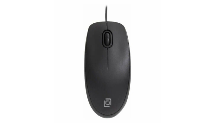 Проводная мышь Oklick 195M Black