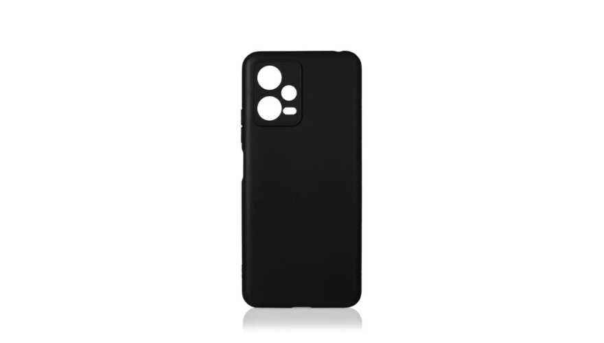 Чехол-накладка силикон DF для Poco X5 (5G) Чёрный
