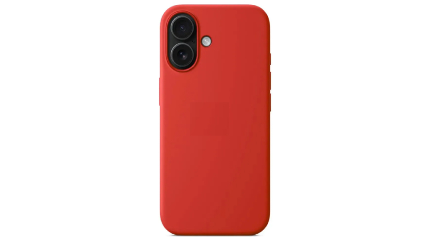 Чехол-накладка силикон Silicone Case для iPhone 17 Красный