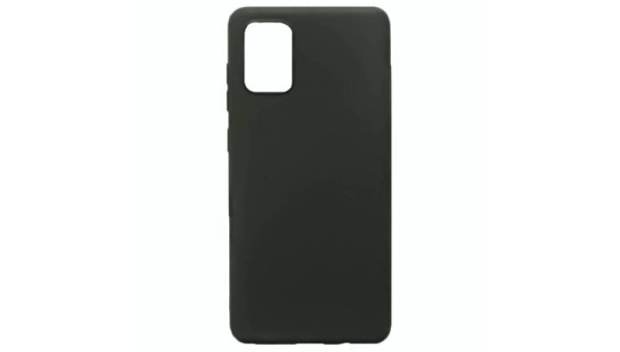 Чехол-накладка силикон LuxCase для iPhone 12/12 Pro Черный