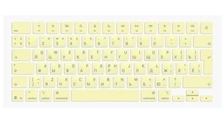 Русифицированные клавиши для Macbook Neo Citrus