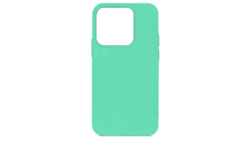 Чехол-накладка силикон Silicone Case для iPhone 15 Plus Зеленый