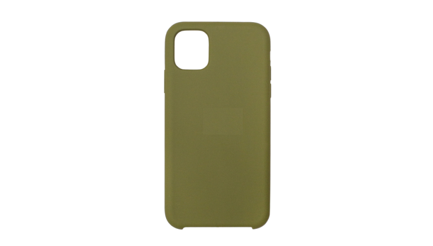 Чехол-накладка силикон Silicone Case для iPhone 12 mini Хаки