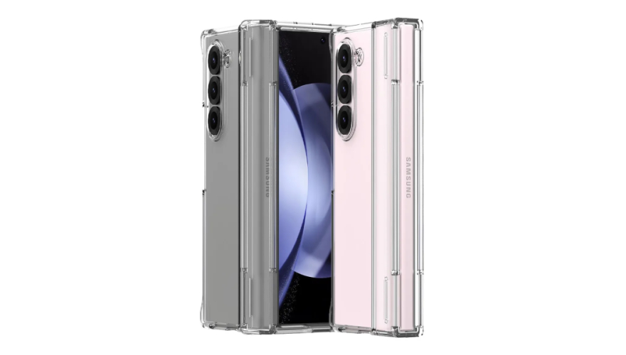 Чехол-накладка пластик для Samsung Galaxy Z Fold6 Прозрачная
