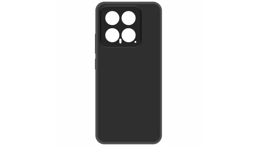 Чехол-накладка силикон для Xiaomi 14 Черный