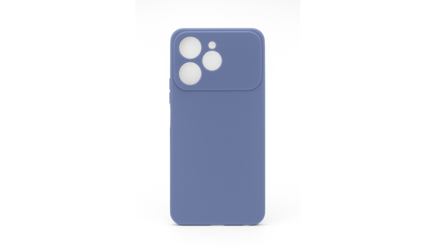 Чехол-накладка силикон Borasco для Tecno Spark 40 Лавандовый