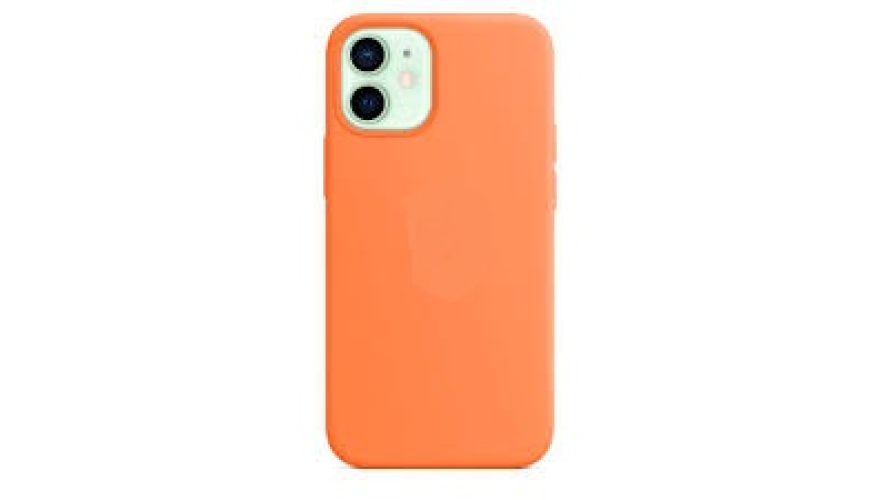 Чехол-накладка силикон для iPhone 12 mini Персиковый