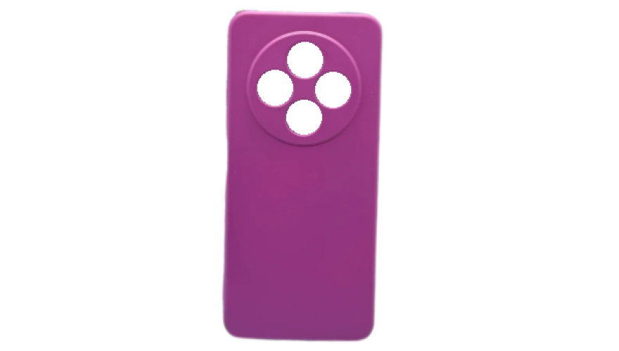 Чехол-накладка силикон для Xiaomi Redmi 14C/Poco C75 Фиолетовый