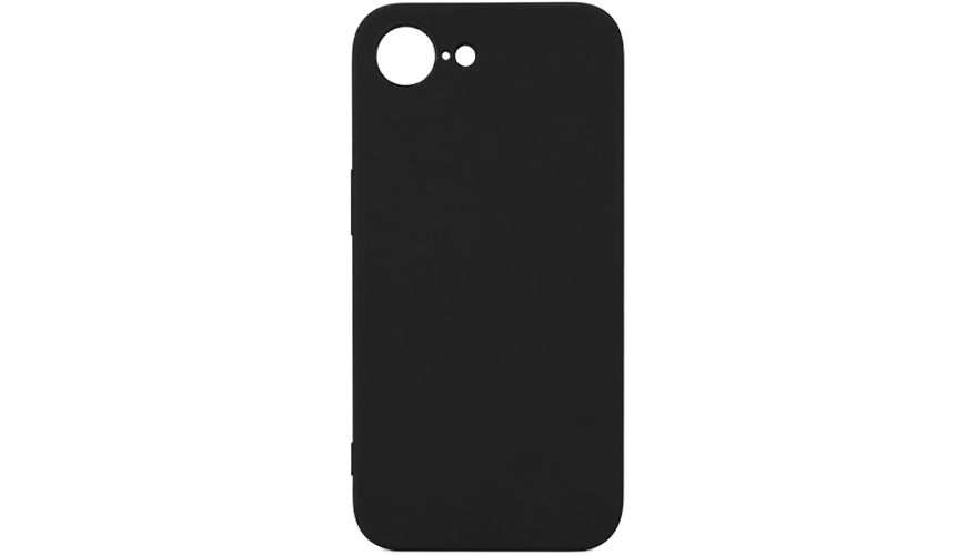 Чехол-накладка силикон для iPhone 16e/17e Черный
