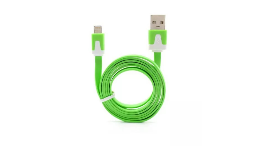 Кабель Sempai USB-USB Micro Green 1m