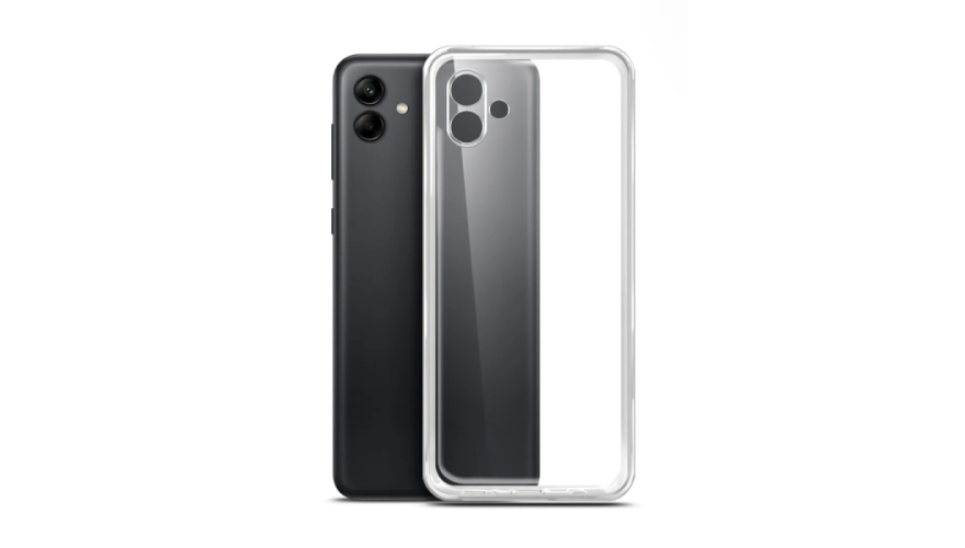 Чехол-накладка силикон для Samsung Galaxy A04/A04E Прозрачный