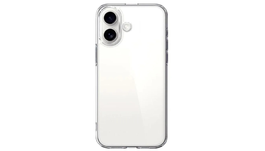 Чехол-накладка силикон для iPhone 16 Прозрачная