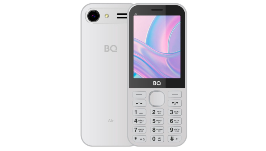 Мобильный телефон BQ 2843 Air Silver (Серебристый)