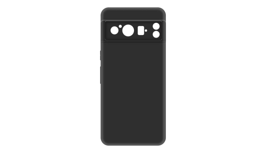 Чехол-накладка силикон для Google Pixel 8 Pro Черный