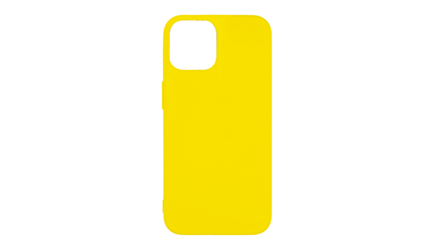 Чехол-накладка силикон Silicone Case для iPhone 14 Лимонный
