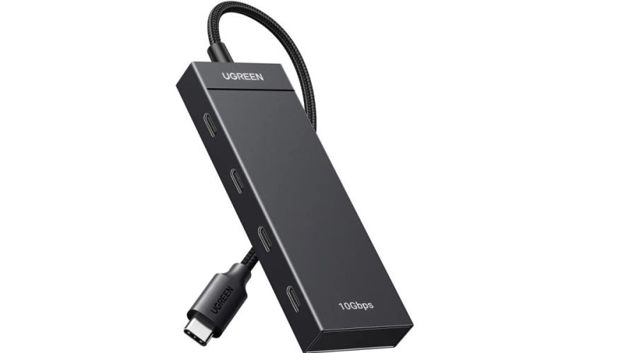 USB-C Разветвитель UGREEN CM806 4в1 (35584) Серый