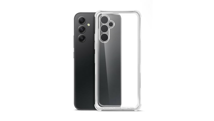 Чехол-накладка силикон Borasco для Samsung Galaxy A15 Прозрачный